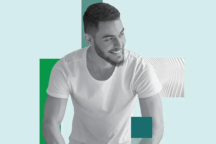 WIN_25_ClinicalExplorations_Teaser A massage therapist works on a prone client's lower leg.