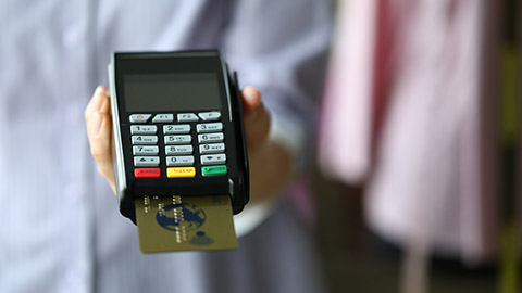 Image of a credit card reader.